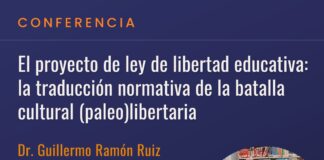 Conferencia “El proyecto de ley de libertad educativa: la traducción normativa de la batalla cultural (paleo) libertaria”