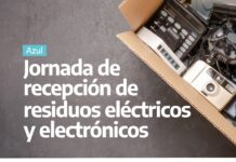 Recepción de residuos electrónicos y EcoCanje en Azul y Chillar