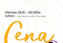 Cena a beneficio de la colecta “Todos por Helena”