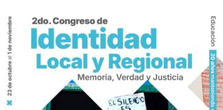 Se realizará el 2º Congreso de Identidad Local y Regional sobre Memoria, Verdad y Justicia