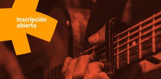 Inscripción al taller de guitarra para principiantes en la Escuela de Platería