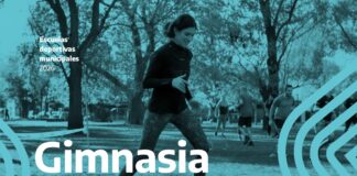 Gimnasia al aire libre en Plaza Juan Manuel de Rosas