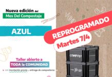 Reprogramación del taller de compostaje