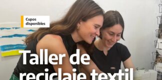 Cupos disponibles: Taller de reciclaje textil y costura