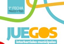 1° fecha de los Interbarriales: el 9 de mayo, con truco y tejo