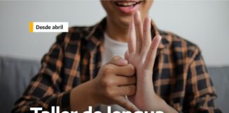Comienza el taller de lengua de señas en Casa Juve