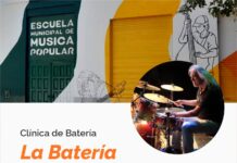 Clínicaen la Escuela de Música: “La Batería en el Candombe”