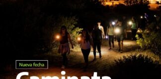 Caminata nocturna en mayo