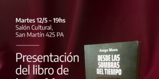 Presentación de “Desde las sombras del tiempo” de Jorge Meza