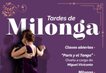 Nueva edición de Tardes de Milonga