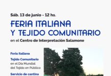 Aniversario del nacimiento de Salamone: feria, tejido y peña