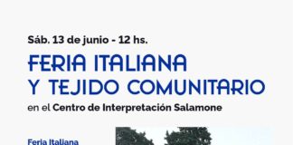 Aniversario del nacimiento de Salamone: feria, tejido y peña