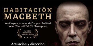 LLEGA POMPEYO AUDIBERT CON “HABITACIÓN MACBETH”