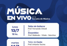 “Música en Vivo” en la Escuela Municipal de Música