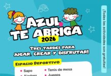 “Azul te Abriga” en vacaciones de invierno