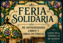 FERIA SOLIDARIA DE ANTIGÜEDADES, LIBROS Y OBRAS PICTÓRICAS