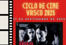«El próximo domingo 27, cuarto domingo del mes, en la sede de calle Ronco (ex Alvear) 675, presentaremos una nueva Función del Ciclo de Cine Vasco 2026.