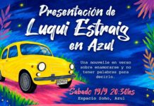 Luqui Estraig presenta su nueva obra literaria en Espacio Soho