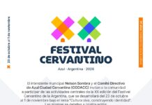 Invitación a las actividades centrales del Festival Cervantino