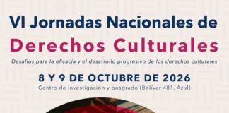 UNICEN será sede de las VI Jornadas Nacionales de Derechos Culturales